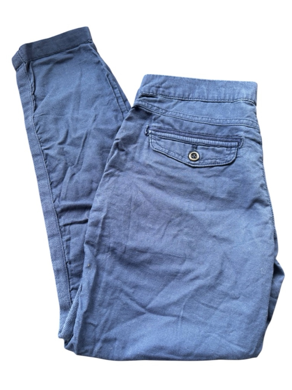 Gap Pleated Trouser Pants in Ink Well Navy -‎ Size 4R